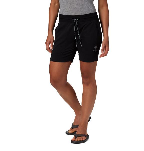 Columbia Park Shorts Black For Women's NZ29734 New Zealand